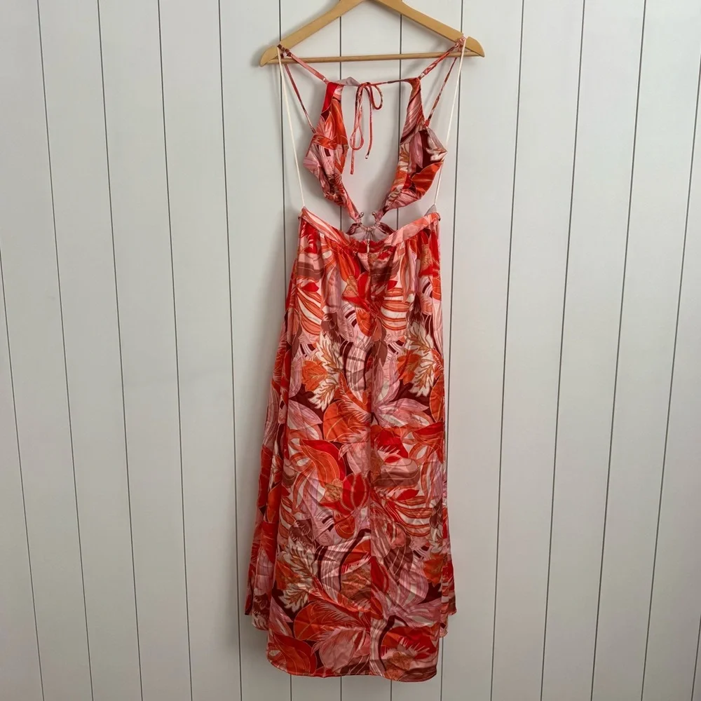 Hello Molly Strike Twice Maxi Dress Orange